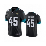 Jacksonville Jaguars #45 K'Lavon Chaisson Black 2020 NFL Draft Vapor Limited Jersey