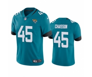 Jacksonville Jaguars #45 K'Lavon Chaisson Teal 2020 NFL Draft Vapor Limited Jersey