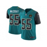 Men Nike Jacksonville Jaguars #55 Lerentee McCray Teal Green Team Color Vapor Untouchable Limited Player NFL Jersey