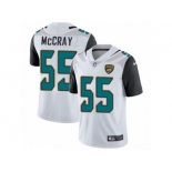 Men Nike Jacksonville Jaguars #55 Lerentee McCray White Vapor Untouchable Limited Player NFL Jersey