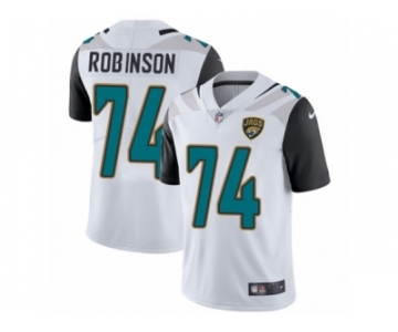 Men Nike Jacksonville Jaguars #74 Cam Robinson White Vapor Untouchable Limited Player NFL Jersey