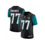 Men Nike Jacksonville Jaguars #77 Patrick Omameh Black Alternate Vapor Untouchable Limited Player NFL Jersey