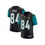 Men Nike Jacksonville Jaguars #84 Keelan Cole Black Alternate Vapor Untouchable Limited Player NFL Jersey