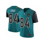 Men Nike Jacksonville Jaguars #84 Keelan Cole Teal Green Team Color Vapor Untouchable Limited Player NFL Jersey