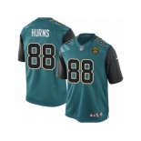 Men Nike Jacksonville Jaguars #88 Allen Hurns Limited Teal Green Team Color NFL Jersey