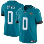 Men's Jacksonville Jaguars #0 Gabe Davis Teal Vapor Untouchable Limited Football Stitched Jersey