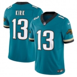 Men's Jacksonville Jaguars #13 Christian Kirk Teal 2024 F.U.S.E. Prowler Throwback Vapor Limited Football Stitched Jersey