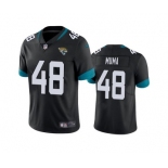 Men's Jacksonville Jaguars #48 Chad Muma Black Vapor Untouchable Limited Stitched Jersey