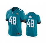 Men's Jacksonville Jaguars #48 Chad Muma Teal Vapor Untouchable Limited Stitched Jersey