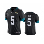 Men's Jacksonville Jaguars #5 Andre Cisco Black Vapor Untouchable Limited Stitched Jersey