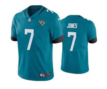 Men's Jacksonville Jaguars #7 Zay Jones Teal Vapor Untouchable Limited Stitched Jersey