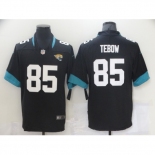 Men's Jacksonville Jaguars #85 Tim Tebow Nike Black 2021 Alternate Limited Jersey