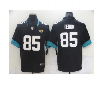 Men's Jacksonville Jaguars #85 Tim Tebow Nike Black 2021 Alternate Limited Jersey