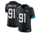 Men's Jacksonville Jaguars #91 Arik Armstead Black Vapor Untouchable Limited Football Stitched Jersey