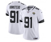 Men's Jacksonville Jaguars #91 Arik Armstead White Vapor Untouchable Limited Football Stitched Jersey