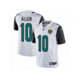 Men's Nike Jacksonville Jaguars #10 Brandon Allen White Vapor Untouchable Limited Player NFL Jersey