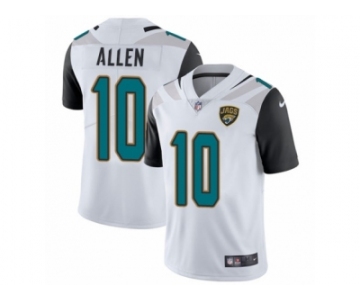 Men's Nike Jacksonville Jaguars #10 Brandon Allen White Vapor Untouchable Limited Player NFL Jersey