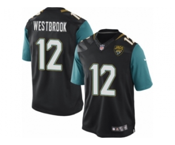 Men's Nike Jacksonville Jaguars #12 Dede Westbrook Limited Black Alternate NFL Jersey