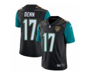 Men's Nike Jacksonville Jaguars #17 Arrelious Benn Vapor Untouchable Limited Black Alternate NFL Jersey