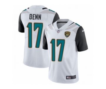 Men's Nike Jacksonville Jaguars #17 Arrelious Benn White Vapor Untouchable Limited Player NFL Jersey