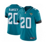 Men's Nike Jacksonville Jaguars #20 Jalen Ramsey Teal Green Alternate Vapor Untouchable Limited Player NFL Jersey