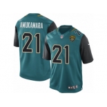 Men's Nike Jacksonville Jaguars #21 Prince Amukamara Limited Teal Green Team Color NFL Jersey