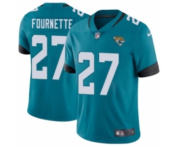 Men's Nike Jacksonville Jaguars #27 Leonard Fournette Teal Green Alternate Vapor Untouchable Limited Player NFL Jersey