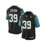 Men's Nike Jacksonville Jaguars #39 Tashaun Gipson Limited Black Alternate NFL Jersey