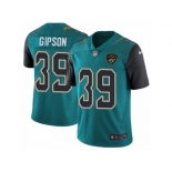 Men's Nike Jacksonville Jaguars #39 Tashaun Gipson Vapor Untouchable Limited Teal Green Team Color NFL Jersey