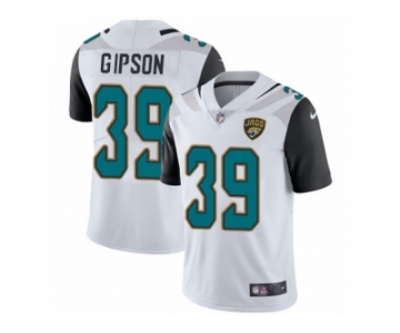 Men's Nike Jacksonville Jaguars #39 Tashaun Gipson White Vapor Untouchable Limited Player NFL Jersey