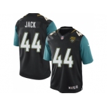 Men's Nike Jacksonville Jaguars #44 Myles Jack Limited Black Alternate NFL Jersey