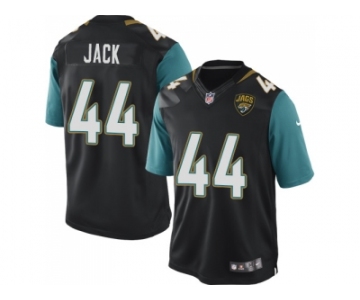 Men's Nike Jacksonville Jaguars #44 Myles Jack Limited Black Alternate NFL Jersey