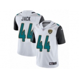 Men's Nike Jacksonville Jaguars #44 Myles Jack White Vapor Untouchable Limited Player NFL Jersey