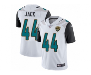 Men's Nike Jacksonville Jaguars #44 Myles Jack White Vapor Untouchable Limited Player NFL Jersey