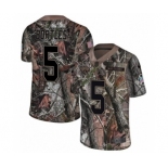 Men's Nike Jacksonville Jaguars #5 Blake Bortles Camo Rush Realtree Limited NFL Jersey