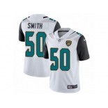 Men's Nike Jacksonville Jaguars #50 Telvin Smith White Vapor Untouchable Limited Player NFL Jersey