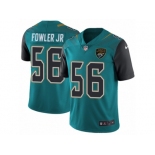 Men's Nike Jacksonville Jaguars #56 Dante Fowler Jr Vapor Untouchable Limited Teal Green Team Color NFL Jersey