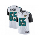 Men's Nike Jacksonville Jaguars #65 Brandon Linder White Vapor Untouchable Limited Player NFL Jersey