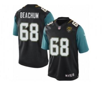 Men's Nike Jacksonville Jaguars #68 Kelvin Beachum Limited Black Alternate NFL Jersey