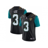 Nike Jacksonville Jaguars #3 Tanner Lee Black Alternate Men Stitched NFL Vapor Untouchable Limited Jersey