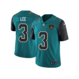 Nike Jacksonville Jaguars #3 Tanner Lee Teal Green Team Color Men Stitched NFL Vapor Untouchable Limited Jersey