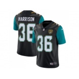 Nike Jacksonville Jaguars #36 Ronnie Harrison Black Alternate Men Stitched NFL Vapor Untouchable Limited Jersey