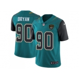 Nike Jacksonville Jaguars #90 Taven Bryan Teal Green Team Color Men Stitched NFL Vapor Untouchable Limited Jersey