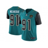 Nike Jacksonville Jaguars #91 Yannick Ngakoue Teal Green Team Color Men Stitched NFL Vapor Untouchable Limited Jersey