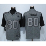 nike nfl Jacksonville Jaguars #80 Julius Thomas gray[nike Limited]