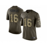 nike nfl jerseys jacksonville jaguars #16 robinson army green[nike Limited Salute To Service]