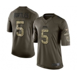 nike nfl jerseys jacksonville jaguars #5 bortles army green[nike Limited Salute To Service]