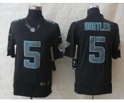 nike nfl jerseys jacksonville jaguars #5 bortles black[nike impact limited]