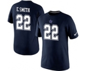 Emmitt Smith Dallas Cowboys Nike Player Pride Name & Number T-Shirt Blue