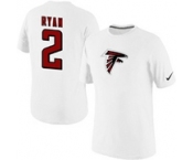 Matt Ryan Atlanta Falcons 2# Nike Player Name & Number T-Shirt white